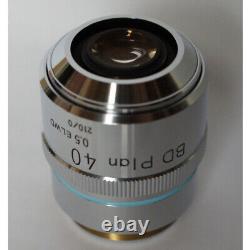 Nikon Objective lens for Metallurgical Microscope BD Plan 40 NM LTD From JAPAN