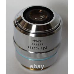 Nikon Objective lens for Metallurgical Microscope BD Plan 40 NM LTD From JAPAN