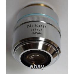 Nikon Objective lens for Metallurgical Microscope BD Plan 40 NM LTD From JAPAN