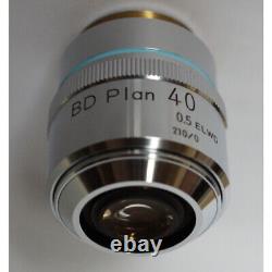 Nikon Objective lens for Metallurgical Microscope BD Plan 40 NM LTD From JAPAN