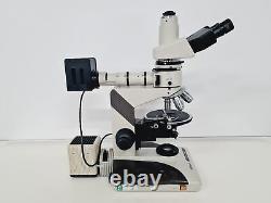 Nikon Optiphot-2 Microscope Lab with 4 x Objectives Japan M Plan, Fluor Lab