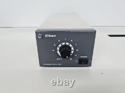 Nikon Optiphot-2 Microscope Lab with 4 x Objectives Japan M Plan, Fluor Lab