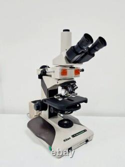 Nikon Optiphot-2 Microscope with 5 Objectives, Ph1, Ph2, Ph3, Plan 2