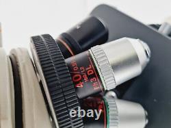 Nikon Optiphot-2 Microscope with 5 Objectives, Ph1, Ph2, Ph3, Plan 2