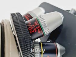 Nikon Optiphot-2 Microscope with 5 Objectives, Ph1, Ph2, Ph3, Plan 2