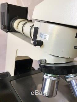 Nikon Optiphot Microscope Epi Vertical Reflection BF/DF 5,10,20,40x BD Plan