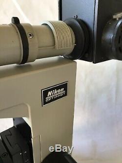 Nikon Optiphot Microscope Epi Vertical Reflection BF/DF 5,10,20,40x BD Plan