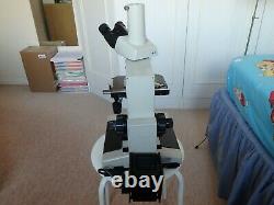 Nikon Optiphot Trinocular microscope 3 original Plan objectives Very NICE