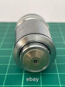 Nikon Plan 100 DM Phase Contrast microscope objective PH4 160 1.25 Oil Excellent