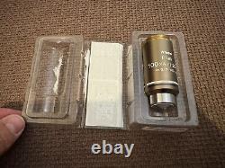 Nikon Plan 100XA/1.25 Oil? /0.17 WD 0.2 100x/1.25 Microscope Lens