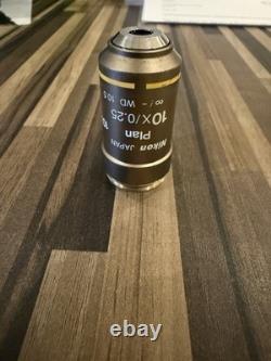Nikon Plan 10x/0.25 Microscope Objective