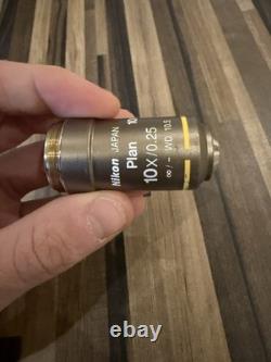 Nikon Plan 10x/0.25 Microscope Objective