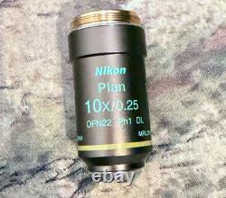Nikon Plan 10x/0.25 WD 10.5 Eyepiece for Microscopes