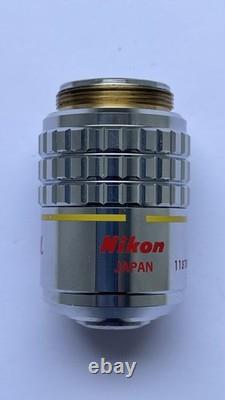 Nikon Plan 10x / 0.30, 160/0.17, phase contrast microscope objective