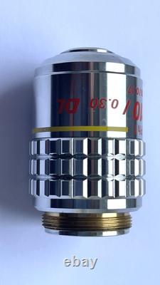 Nikon Plan 10x / 0.30, 160/0.17, phase contrast microscope objective