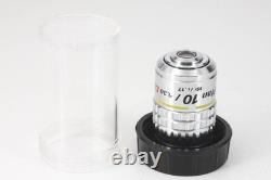 Nikon Plan 10x 0.30 DIC Microscope Objective Lens Excellent Optics Tested 026