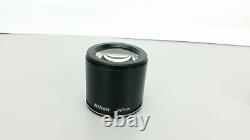 Nikon Plan 1X Microscope Objective Lens