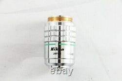 Nikon Plan 20X/0.40 ELWD Phase Contrast Microscope Lens from Japan 1416