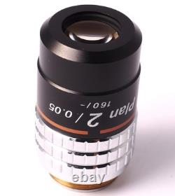 Nikon Plan 2X/0.05 160/- Microscope Objective