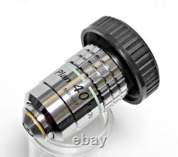 Nikon Plan 40 / 0.70 160/0.17 40x Microscope Objective Good condition From Japan