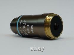Nikon Plan 40X/0.65 /0.17 WD 0.56 Microscope Objective great condition