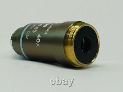 Nikon Plan 40X/0.65 /0.17 WD 0.57 Microscope Objective Clear Optics