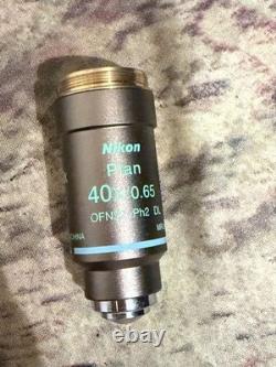 Nikon Plan 40X / 0.65 Microscope Objective