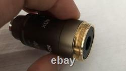 Nikon Plan 40x/0.65? WD 0.57 Objective, Eclipse Microscope, Good Condition + Case