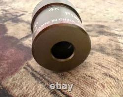 Nikon Plan 4X 0.10? /- WD 30 Microscope Objective