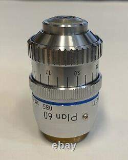 Nikon Plan 60X/0.85 DRY Microscope Objective With Correction Collar 160mm