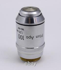 Nikon Plan APO 100x /1.35 160mm TL Microscope Objective PlanAPO