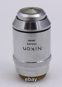 Nikon Plan APO 100x /1.35 160mm TL Microscope Objective PlanAPO