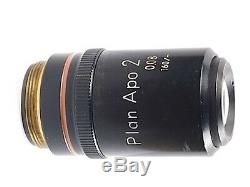 Nikon Plan APO 2x /. 08 160mm TL Microscope Objective