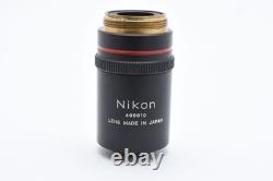 Nikon Plan APO 4x / 0.16 160 Objective Lens Made in Japan for Microscopes