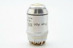 Nikon Plan Apo 100x 1.35 Oil 160/0.17 Microscope Objective Lens 20.25mm 21515