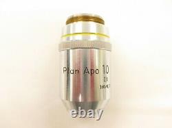 Nikon Plan Apo 10X 0.4 160/0.17 Microscope objective lens Apochromatic RMS