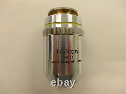 Nikon Plan Apo 10X 0.4 160/0.17 Microscope objective lens Apochromatic RMS
