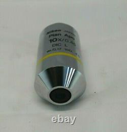 Nikon Plan Apo 10X/0.45 DIC L Microscope Objective