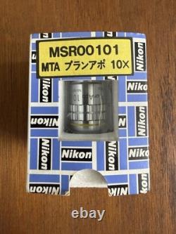 Nikon Plan Apo 10x/0.45 160/0.17 Microscope Objective Lens Japan Boxed