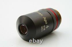 Nikon Plan Apo 4 0.16 160/0 Microscope Objective Lens for 20.25mm 22772