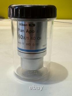 Nikon Plan Apo? 60x/1.40 Oil Microscope Objective MRD01605