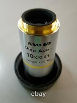 Nikon Plan Apo Lambda 10x/0.45 MRD00105 Microscope Objective