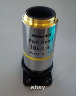 Nikon Plan Apo Lambda 10x/0.45 Microscope Objective