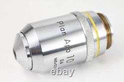 Nikon Plan Apo Microscope Objective 10x 0.40 NA 160/0.17 Tested Excellent Optics