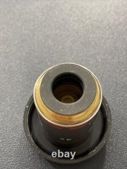 Nikon Plan FLUOR 4x 0.13 NA PhL DL Microscope Objective Lens