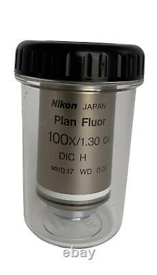 Nikon Plan Fluor 100x 1.3 Oil Microscope Objective