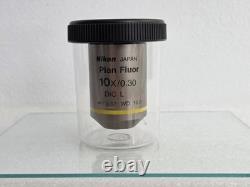 Nikon Plan Fluor 10X Microscope Lens, NA 0.30 DIC L? /0.17 WD 16.0