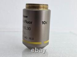 Nikon Plan Fluor 10X Microscope Lens, NA 0.30 DIC L? /0.17 WD 16.0
