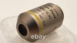 Nikon Plan Fluor 10x / 0.30 DIC L Microscope Objective Lens for M25 34734