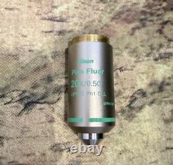 Nikon Plan Fluor 20X / 0.50 Microscope Objective